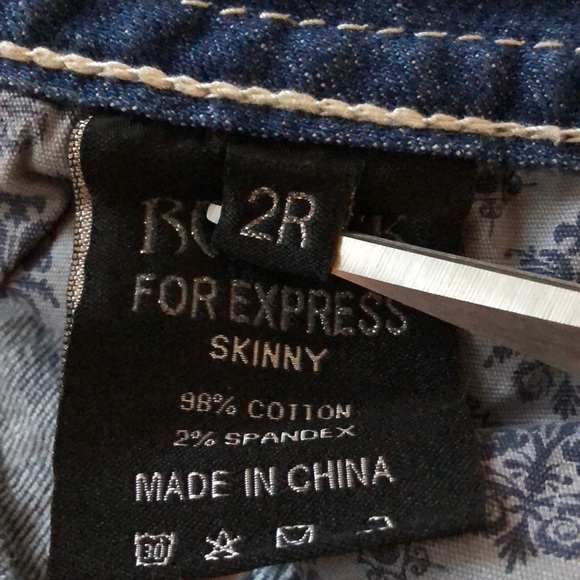 Rerock for Express Low Rise Stretch Skinny Jeans - Picture 15 of 15